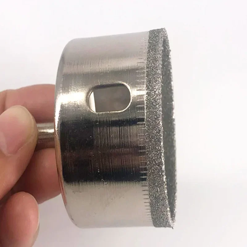 Ferramenta de broca revestida com diamante para vidro, cerâmica, mármore, serra, granito, cortador de telha, cortador de furos, ferramentas de corte, 6-70mm