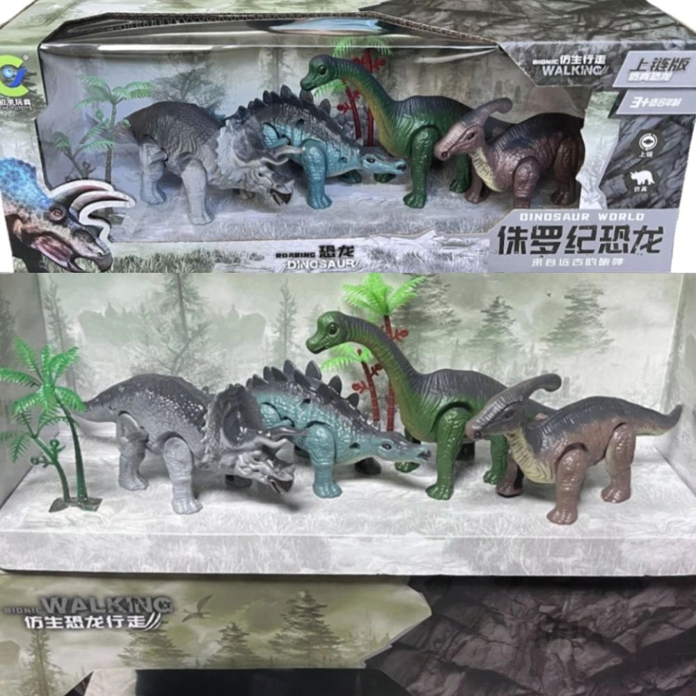 Dinosaur World Kinetic Play Set, Walking Cute Animal Toys, Moving Dinosaur Educational Toys, playset interattivi per bambini