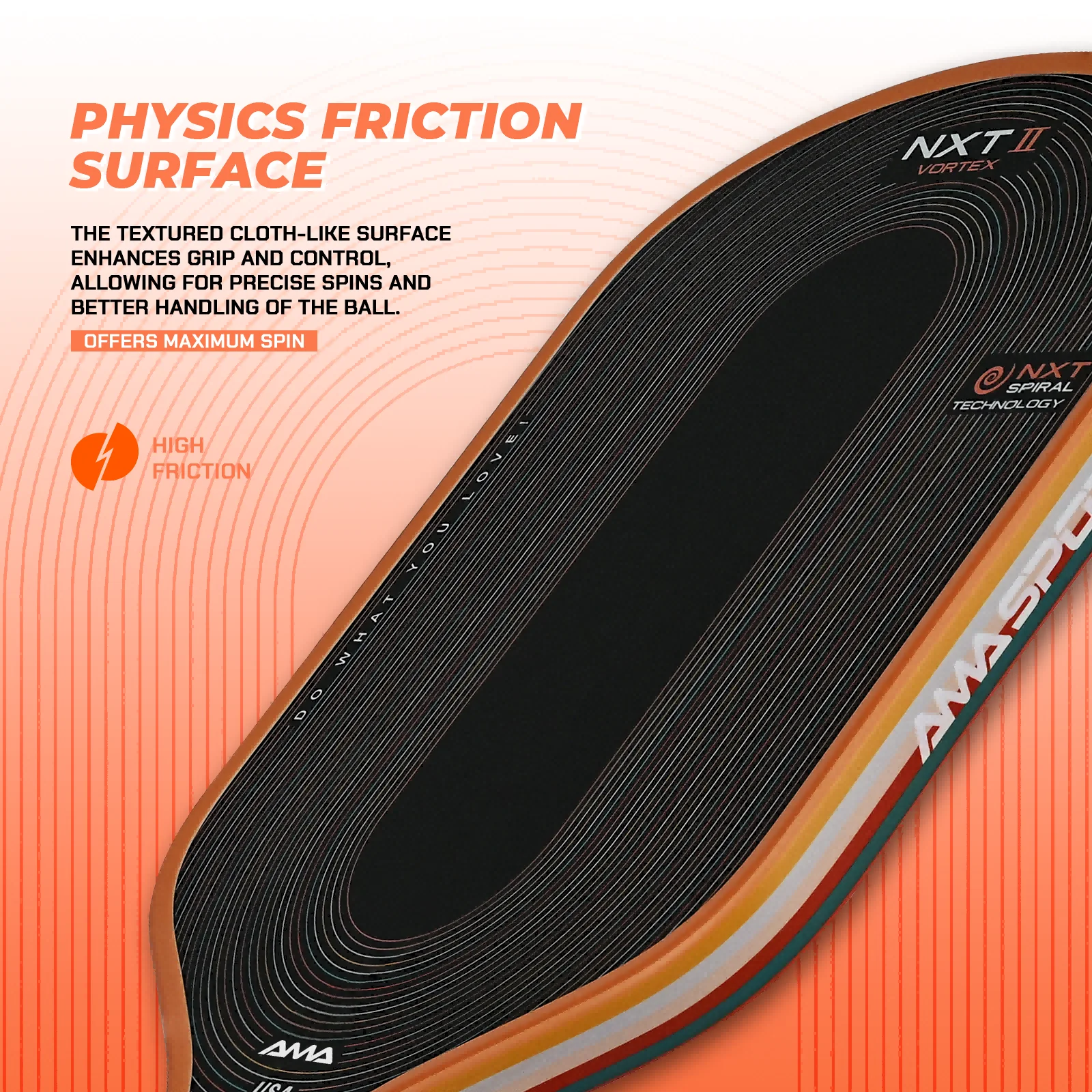 新入荷 ハイテク RTS レインボー 目を引くピクルボールパドル 16MM厚 長方形ピクルボールパドル NFCチップ搭載