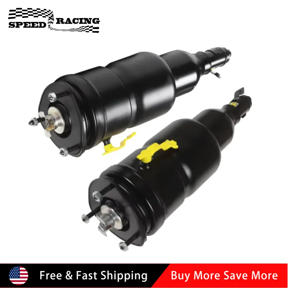 

48010-50211 48010-50260 2pcs Front Left Right Air Suspension Shock Strut For Lexus 2007-2017 LS460 2008-2016 LS600h AWD Black