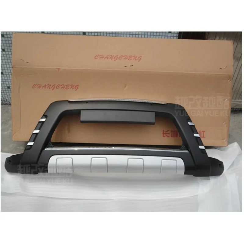 

For HOVER H3 2010 2011 2012 2013 2014 2015 Front+Rear Bumper Diffuser Bumpers Lip Protector Guard skid plate ABS Chrome finish