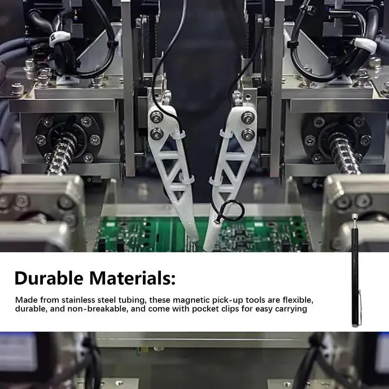 Telescopic Magnetic Pen Portable Metal Magnet Pickup Tool Magnet Stick for Picking Up Nut Bolt Adjustable Pickup Rod Stick