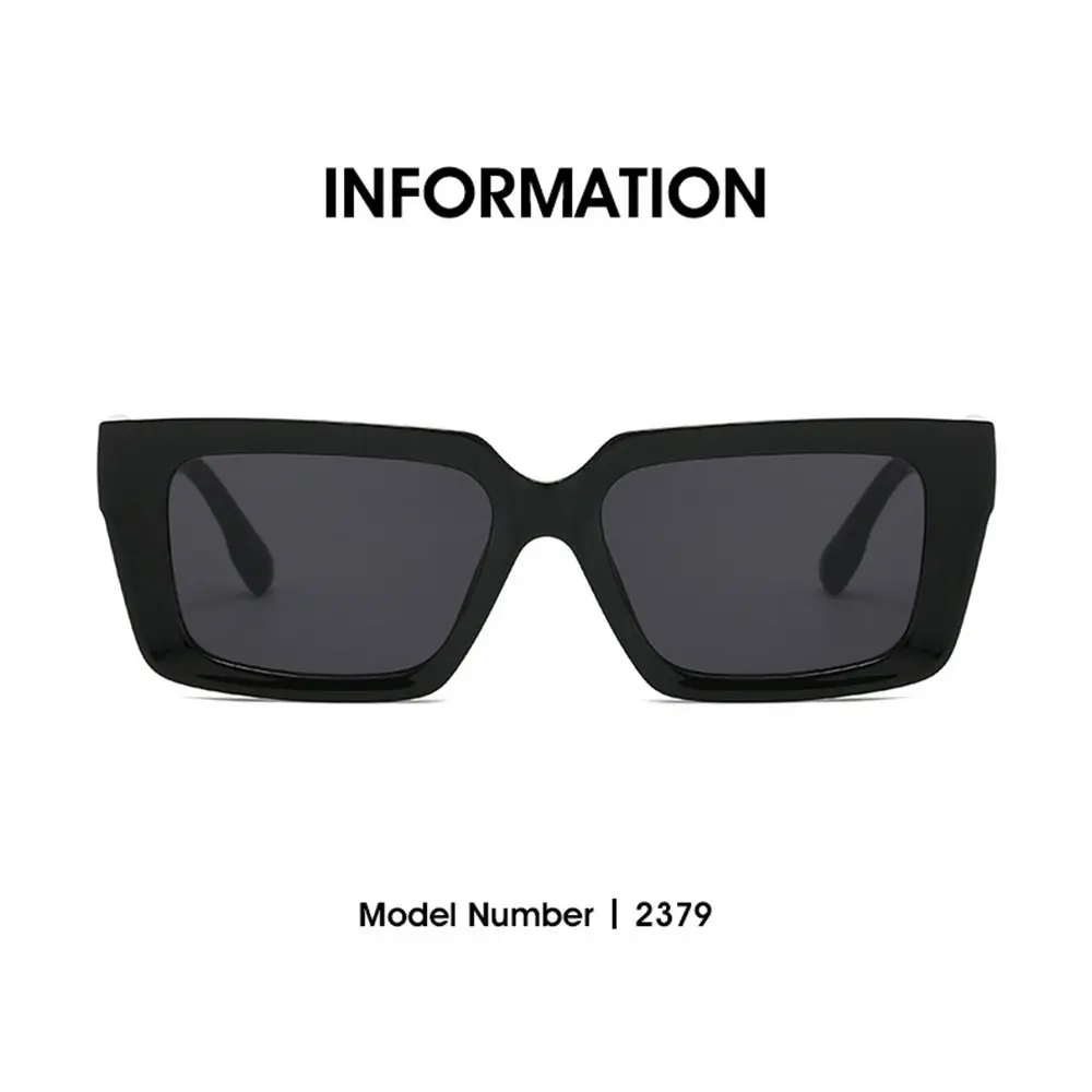 

Vintage Punk Square Sunglasses UV Protection Rivets Shades Eyewear for Women & Men