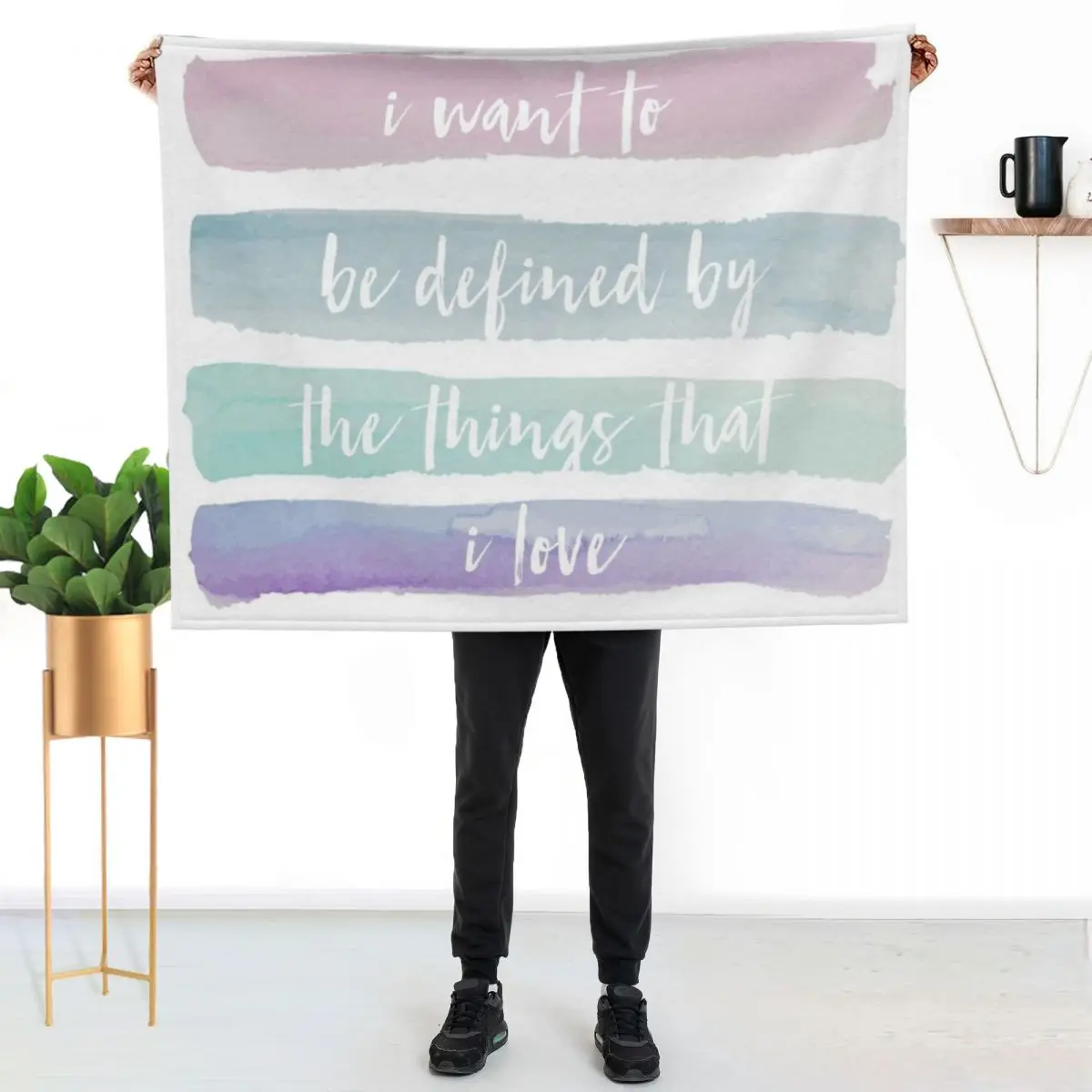 

daylight quote Throw Blanket Luxurious Soft Fuzzy Blanket for Sofa Bed