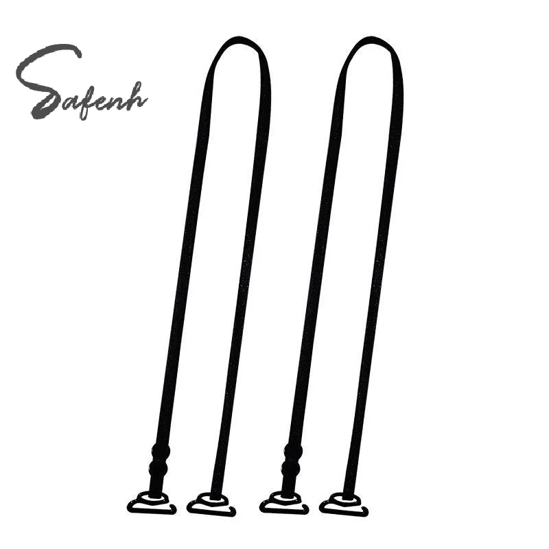 1Pair Portable Women Thin Spaghetti Strap Underwear Straps Invisible Shoulder Strap Non-slip Bra Strap 5MM