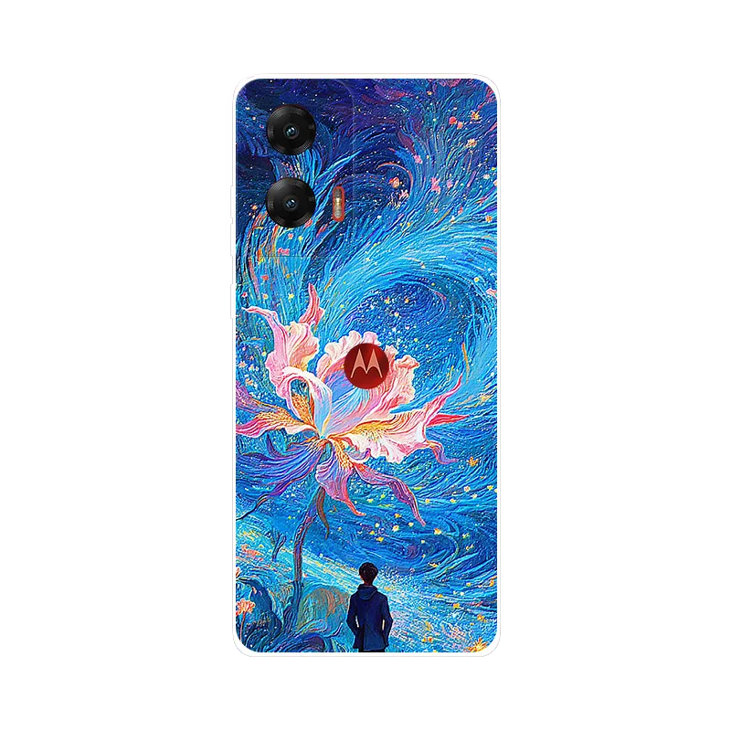 For Motorola G Stylus 5G 2024 Case Soft Silicone Poker Wolf Fashion Back Cover for Motorola Moto G Stylus 5G 2024 Cases
