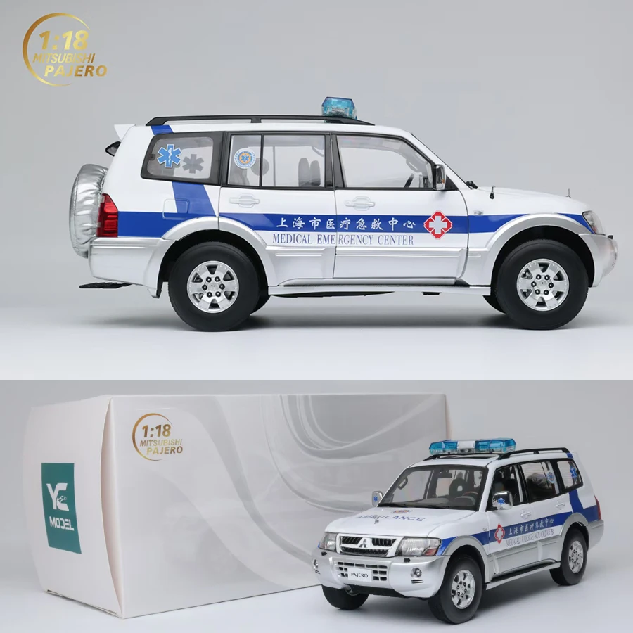 YC Model SunStar(OEM) 1:18 Mitsubishi Pajero V73 Car model Three