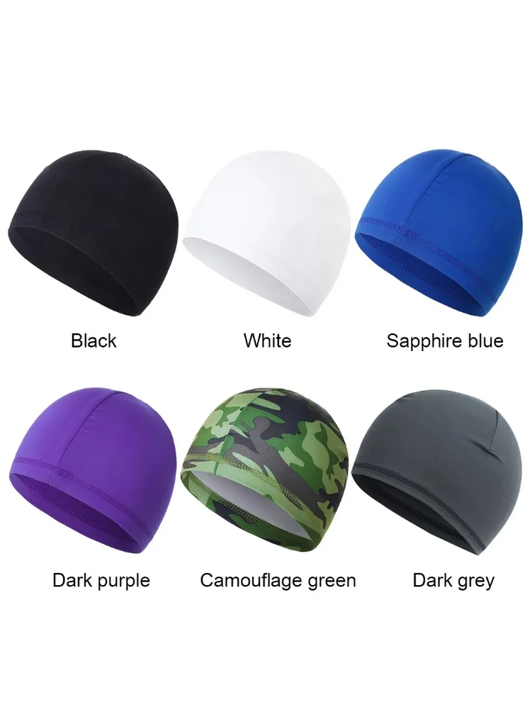 AliExpress Unisex Cooling Skull Cap Breathable Summer Cycling Anti-UV Bicycle Helmet Running Hat Fast Heat Dissipation Headwear