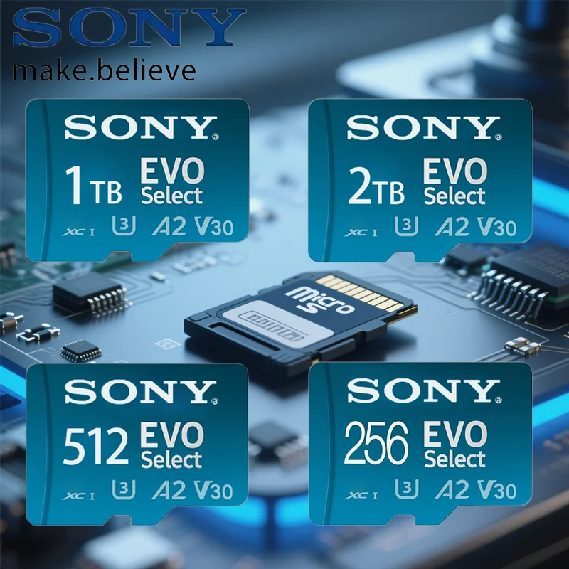 SONY 2TB SD Memory Card Class10 A2 Micro TF SD Card 128GB sd card 256GB 512GB micro tf sd memories For Camera Nintendo Switch