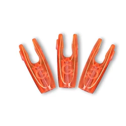 Plastic Seta Nocks para Tiro DIY, Seta Shaft, Archery Acessórios, ID3.2, 4.2, 6.2mm, 50Pcs