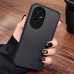 Matte Shockproof Soft Bumper Hard Plastic Camera Lens Protection Translucent Case Cover for Huawei Honor 200 200Pro Pro