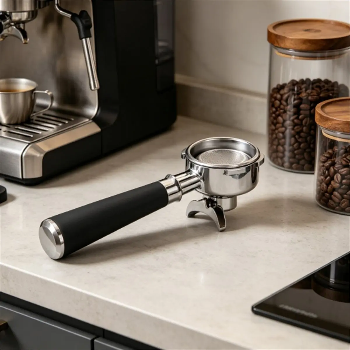 (A02R] For HiBREW V61 Espresso Bottomless Portafilter