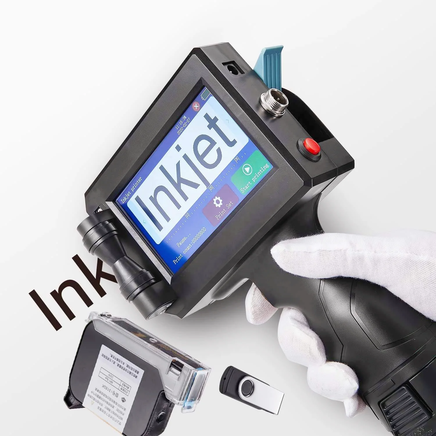 Wall Inkjet Printer Portable Handheld Newest Design Pvc Pipe Printers of Low Price