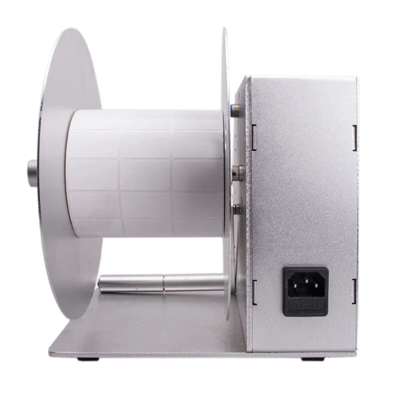 1 st NIEUWE Digitale Automatische Label Rewinder Kleding tags barcode Stickers terugspoelmachine volume label VOOR Supermarkt