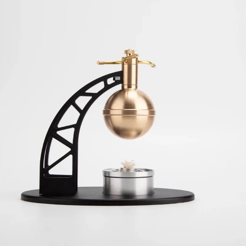 Popular science education experiment steam spinning ball model steam engine model toy retro steam power
