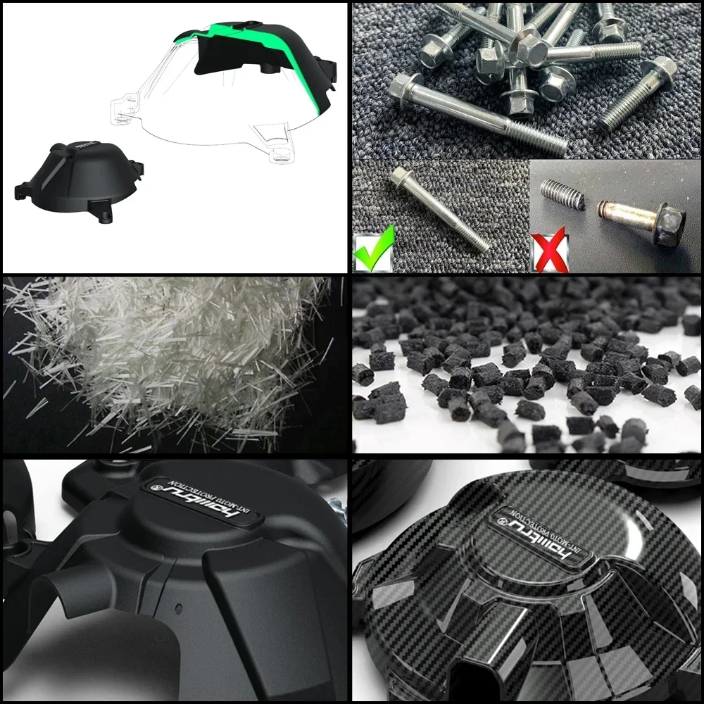 Motorcycle Engine Cover Sets Bonnet Protector Engine Cover For CFMOTO 450MT CF MOTO 450MT 450 MT 2024