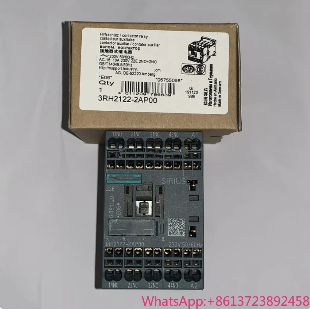 

Brand New 3RH2122-2AP00 3RH2131-2AP00 3RH2140-2AP00