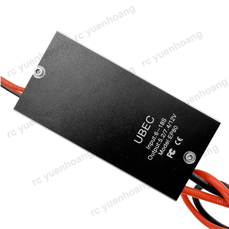 1PCS 5V/7.4V/12V UBEC Modulo di Alimentazione Regolatore DC18S 10A 80V Stabilizzatore di Tensione Buck Regolabile per Multi-Assi RC Drone Accessorio