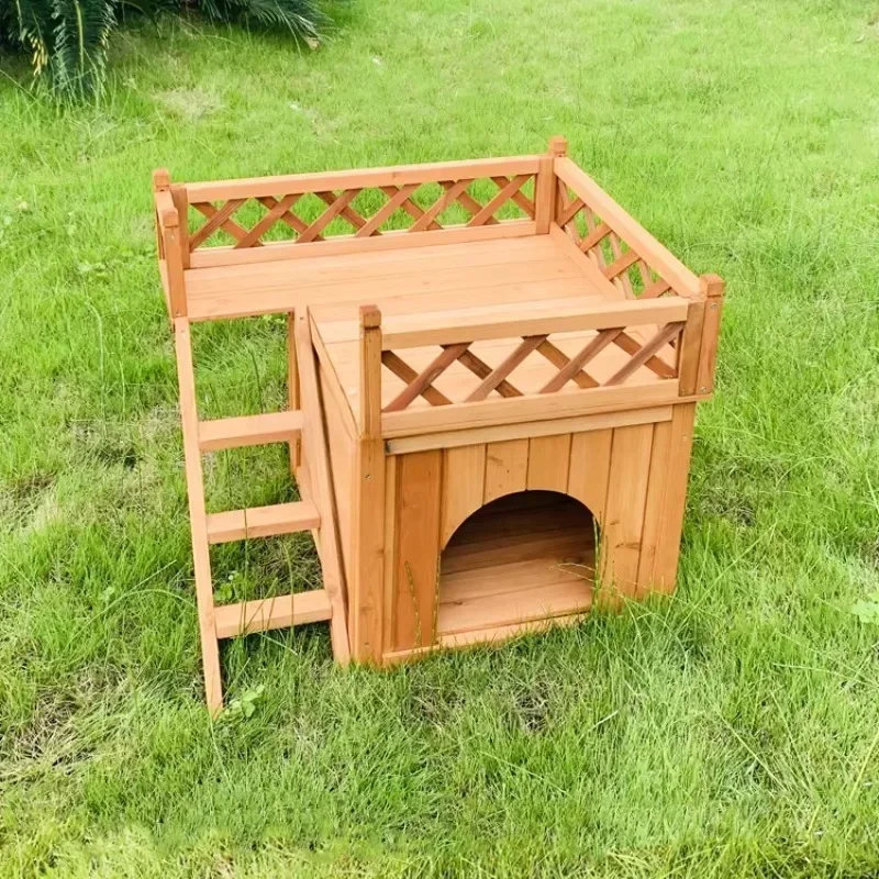 

Pet House Furniture Wooden Bed Luxury