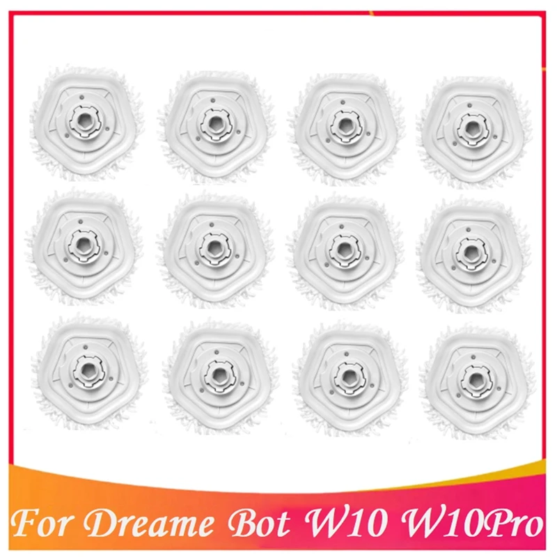 

For Dreame Bot W10/W10pro Vacuum Cleaner Mop Cloth Replacement Accessories Kit For Floor Cleaning