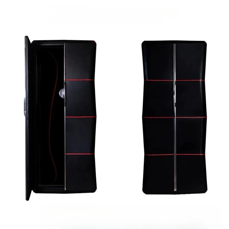 Italian light luxury solid wood jewelry cabinet multi-functional designer villa high-end belt cabinet jewelry cabinet