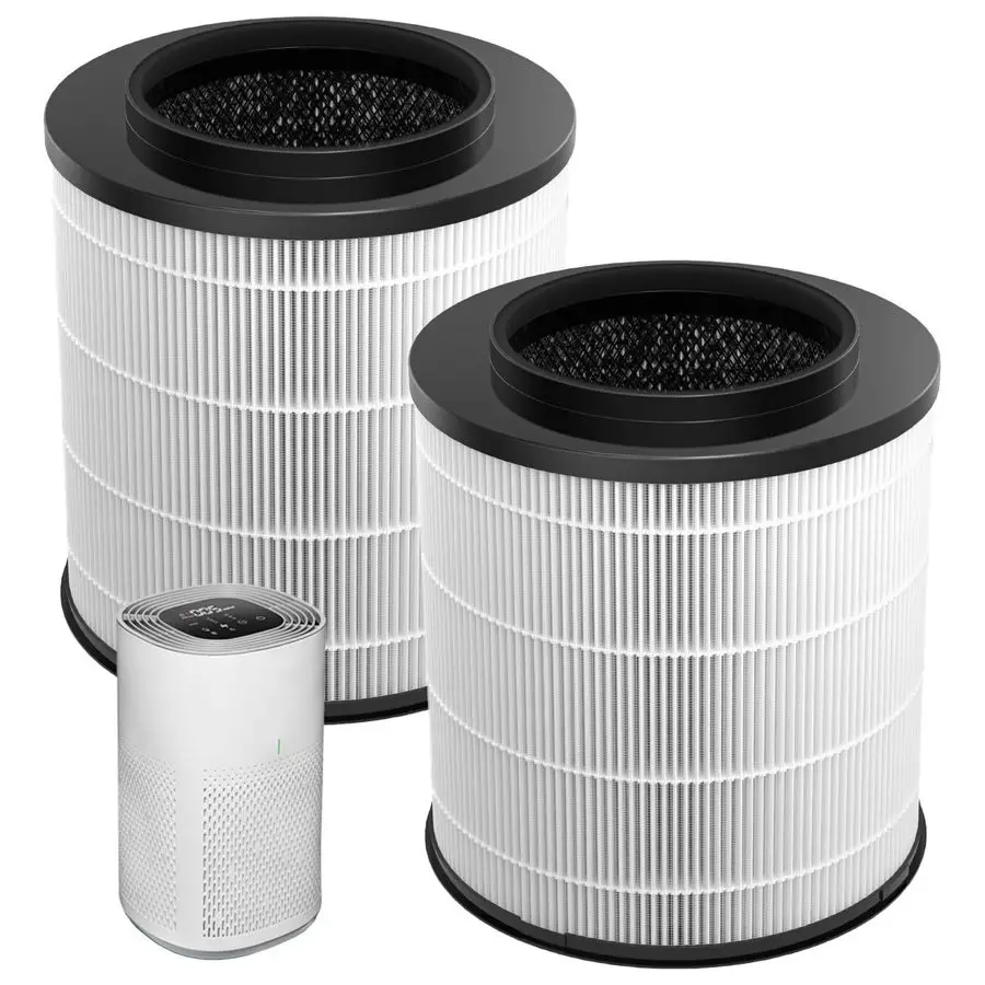 

12030 HEPA Replacement Filter, 1,000 Sq. Ft. Capacity, Compatible with Clorox Medium Room Air Purifier 11030 amp 11031, 3in1 HEP