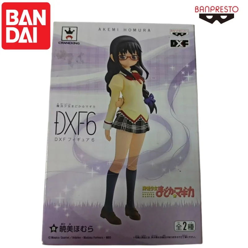 

Bandai в наличии, оригинальная кукла Banpresto Akemi Homura, новая фигурка в штучной упаковке, анимационные периферийные устройства, персонажи аниме, гараж