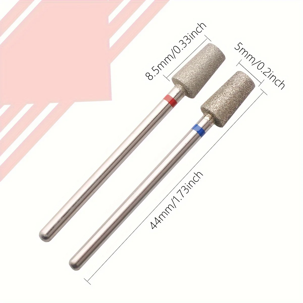 1/2/3 قطعة أظافر ماسية مثقاب الخشب الروتاري لدغ إهاب نظيفة مانيكير القواطع الحفر اكسسوارات مسمار الجمال أداة المطاحن