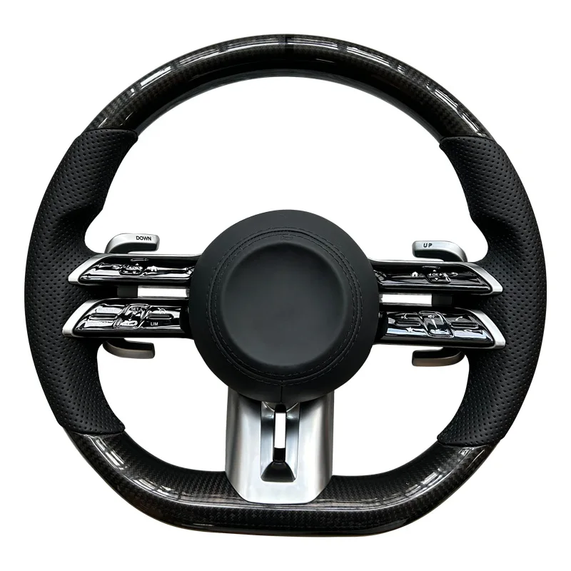 Suitable for Mercedes-Benz W204W205 W222 Dragonfly Steering Wheel AMG Assembly Carbon Fiber Airbag Modification