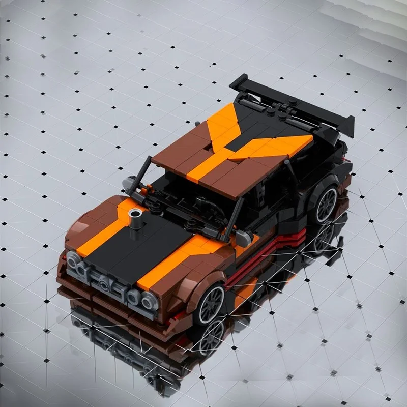 494 Uds MOC Mercedesesed Benz humo negro LTD modelo bloques de construcción arquitectura regalos de navidad idea educación ladrillo juguete niños