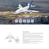 Wltoys-リモコン付き飛行機xka120,3チャンネル,2.4g,固定チャンネル,rtf,380 rc,飛行機,屋外,子供のおもちゃ 2