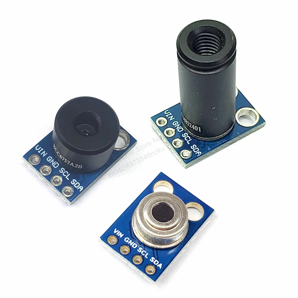 Módulo Sensor de temperatura GY-906 MLX90614ESF para GY906 BAA BCC BCI DAA DCC DCI nuevo puerto serie sin contacto MLX90614