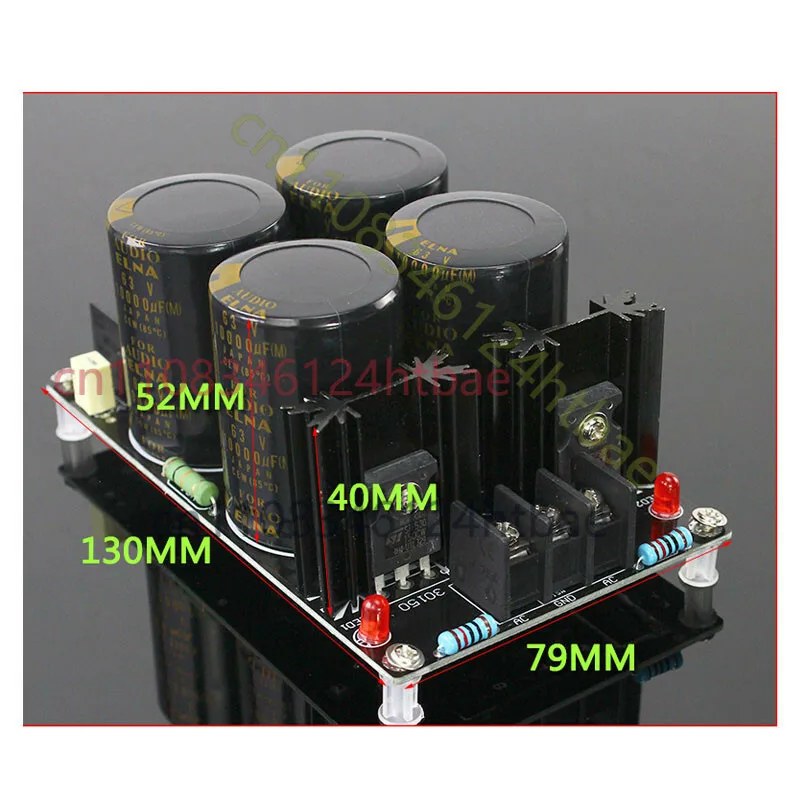 4 capacitor for ELNA 63V 10000UF Capacitor Schottky Rectifier Filter Power Board
