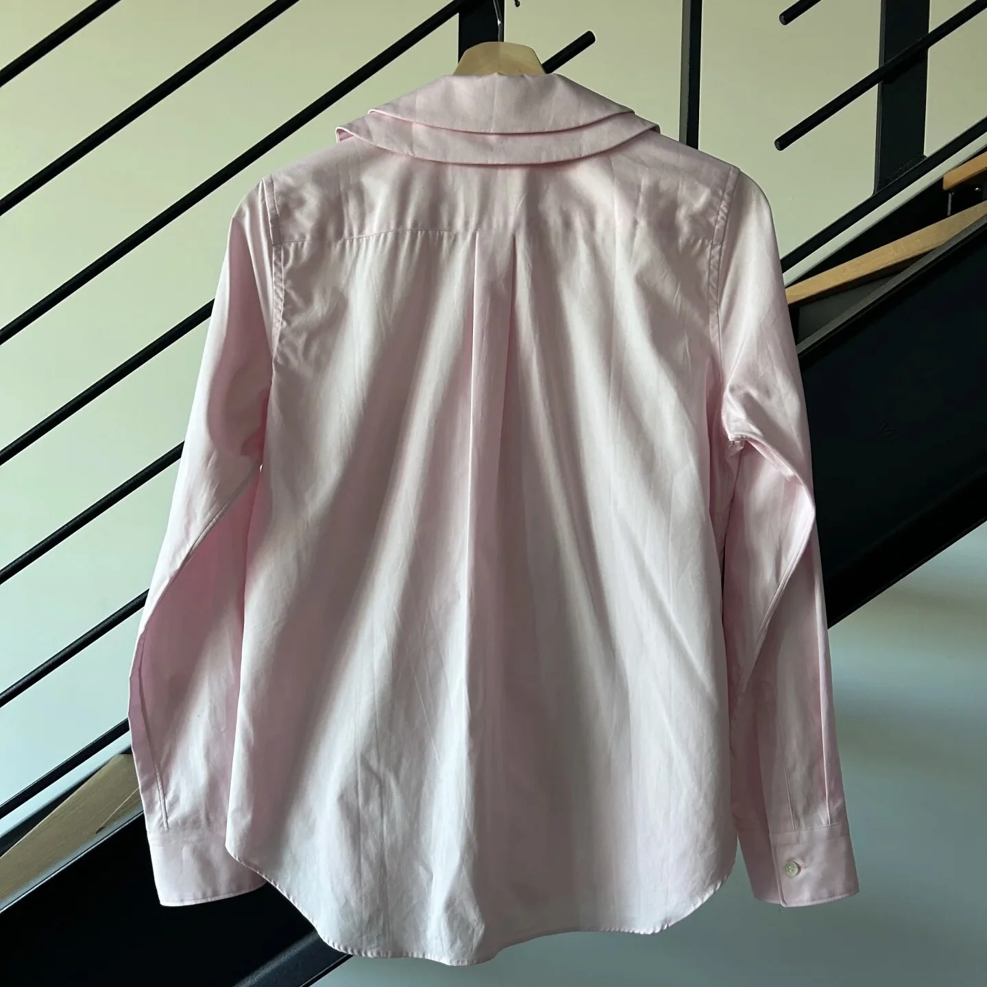 เสื้อผ้าผู้หญิงสไตล์ญี่ปุ่น แขนยาว คอตุ๊กตา ผ้าฝ้ายเนื้อนุ่ม สไตล์ลำลอง แฟชั่นฤดูใบไม้ผลิ-ฤดูร้อน รุ่นใหม่ล่าสุด ผ้าสองชั้น