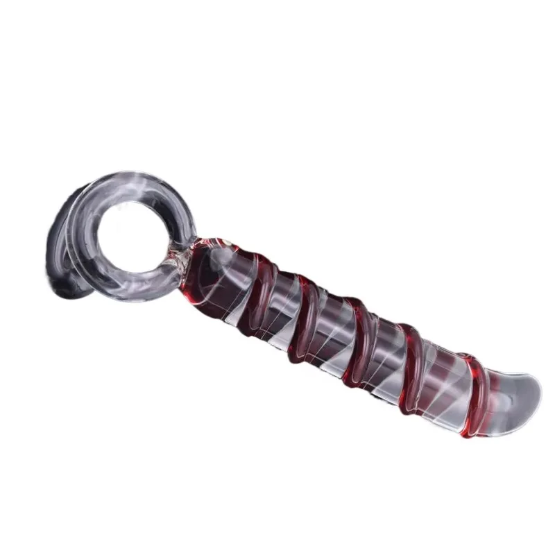 Anus Dilator Crystal Massage Glass Anal Plug Love Magic Wand Novel Design Stick Simulation Dildo Adult Sex Toys Men and Women