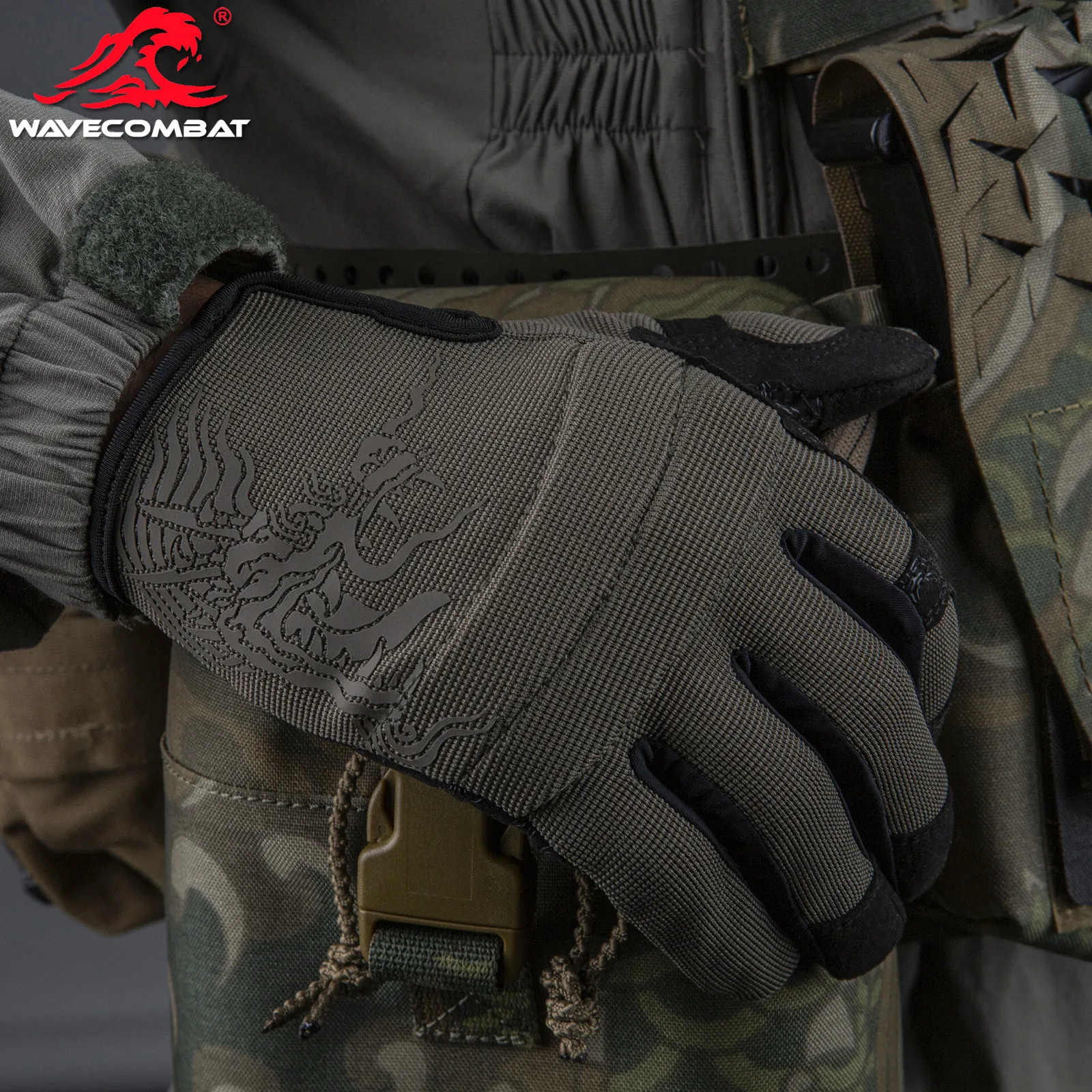 Dragon Claw V2 Multi-functional Impact-Resistant Anti-Slip Fishing Gloves with Touchscreen Grip