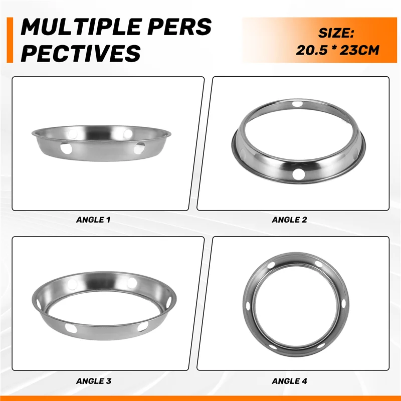 ABXF-универсальная стойка для сковороды вок, подставка для кольца вока/стойка с круглым дном, универсальный размер для газовой плиты, сковороды, кухни