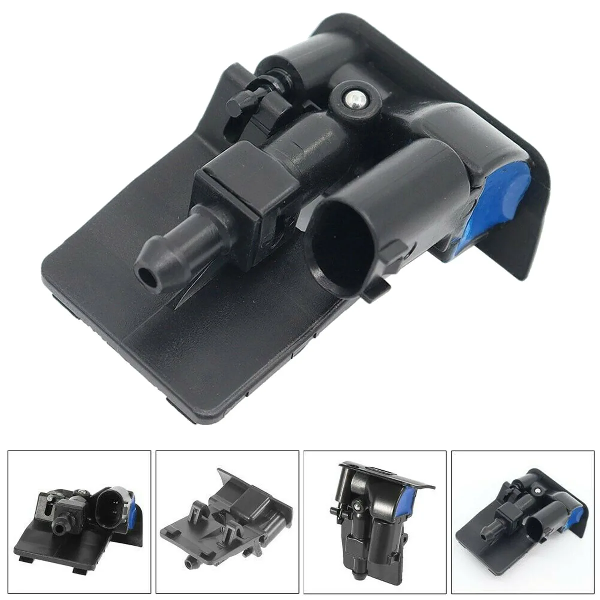 2X New Windshield Washer Sprayer Nozzle Windscreen Nozzle Jet 61667183343 for -BMW X1 E84 / X6 E71 E72