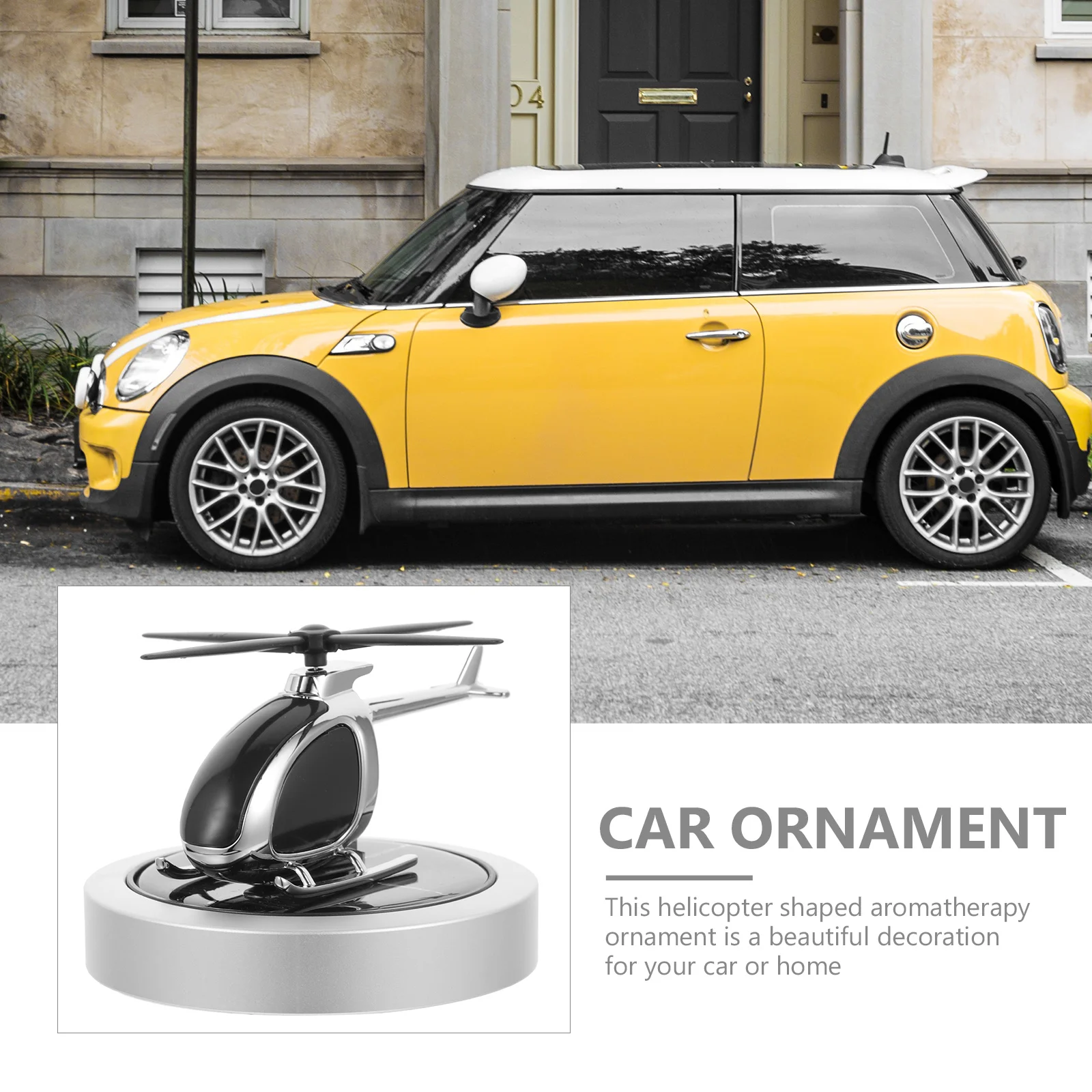 

Solar Helicopter Car Air Freshener Diffuser Decoration Interior Accessories Aromatherapy Essential Oil Dispenser For Car