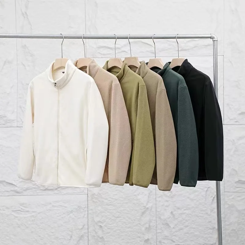 

Double-Sided Fce Windproof Warm Stand Collar Jaet Coat for Men And Women Casual Autumn Winter Outerwear Faion Urban Sle