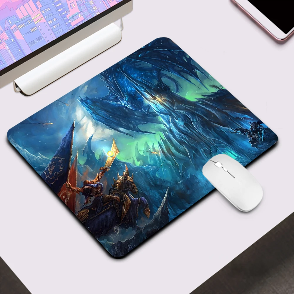 Welt von Warcraft Lich King Kleine Gaming Maus Pad Computer Mousepad Tastatur Pad Schreibtisch Matte PC Gamer Maus Matte Laptop mausepad