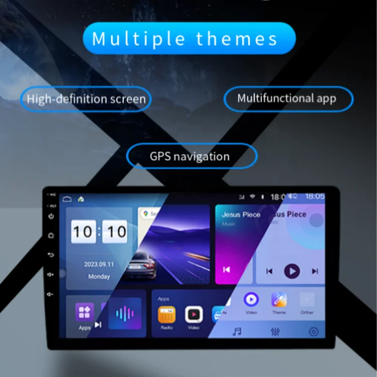 สำหรับนิสสัน นาวาร่า เอ็นพี300 ระบบนำทางจีพีเอสในตัว กล้องมองหลัง รองรับแอนดรอยด์ออโต้ จอแสดงผลไอพีเอสบนแผงหน้าปัด โปรเซสเซอร์ 4 คอร์