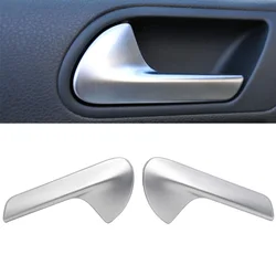 Car Front Left Right Interior Door Handle Inside Inner Door-Pull Handles Chrome For VW Golf Mk5 Jetta MK5
