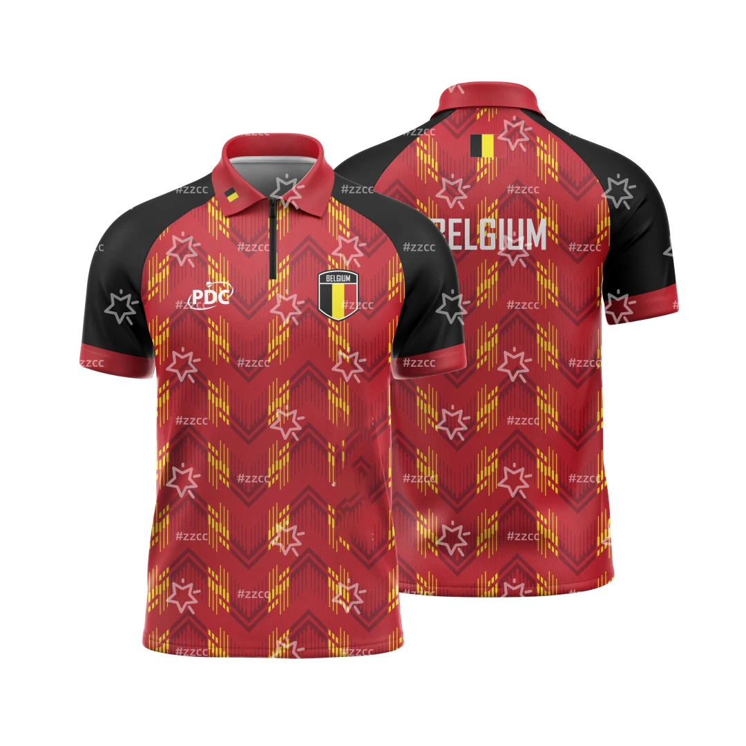 Darts Belgium Jersey Darts Enthusiasts' Gift Darts Sportswear Autumn Sports Herren T-Shirt Kinderbekleidung T-Shirt Y2k Woman
