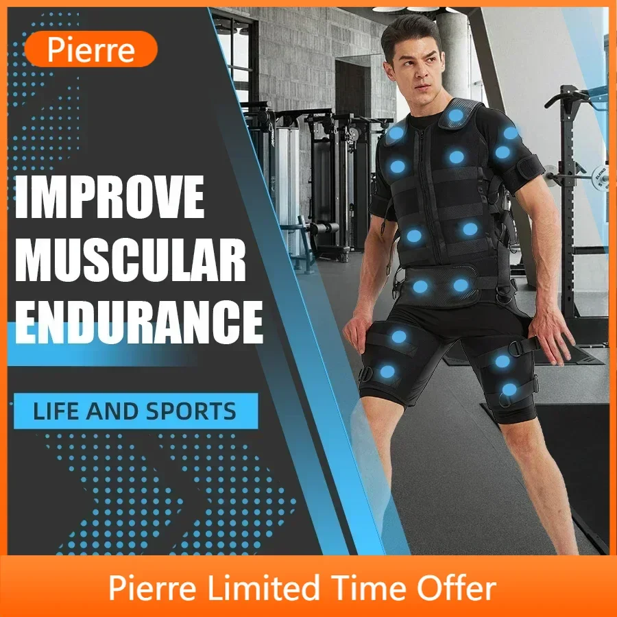 

gugeer full body muscle stimulation therapy ems exercise electrical stimulation wireless training ems suit
