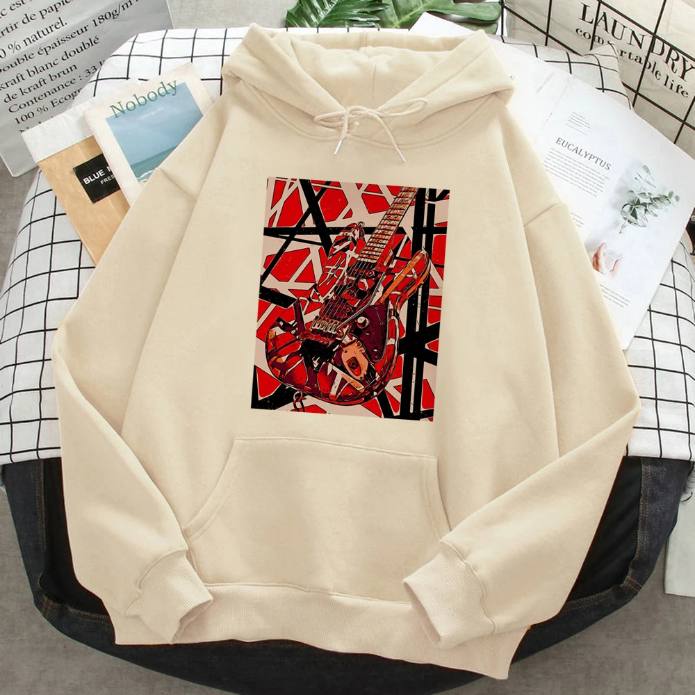 Van Halen hoodies women vintage sweat y2k 2023 Kawaii Hood female vintage tracksuit