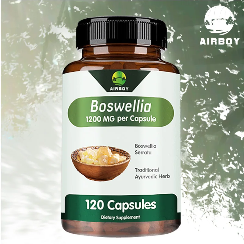 

Boswellia Serrata Extract Capsules - Supports Joint Health, Relieves Muscle Soreness, Promotes Digestion and Absorption