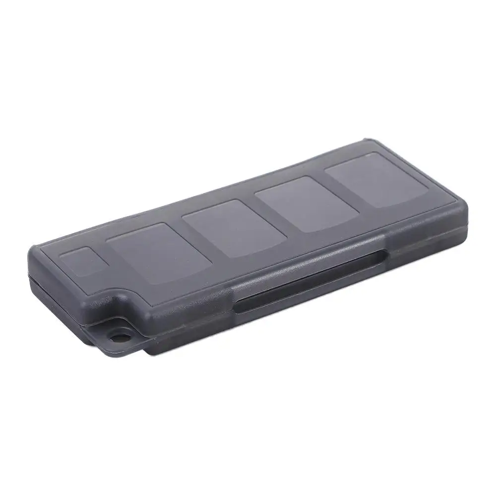 

Dustproof Cover 11.2x4.7x1.3cm 10-in-1 Anti-Dust Cartridge Holder Shell Game Cards Storage Case TF Cards Storage Game Cards Box