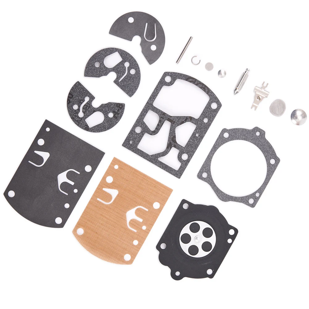 Carburetor Metering Diaphragm Gaskets Repair Kit ForHomelite 650 750 K10-WB Garden Brush Cutter Chainsaw Carb Parts