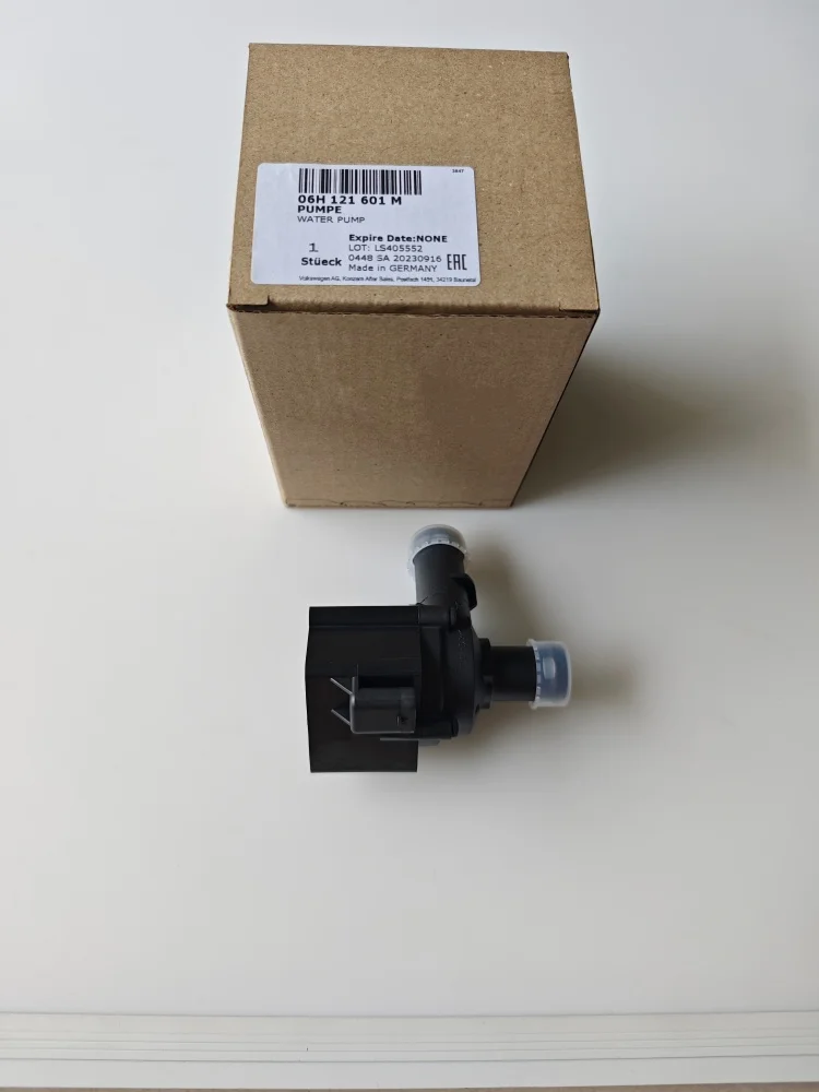 

Genuine NEW 06H121601M 06H121601F Auxiliary Coolant Water Pump For Audi A4 A5 A6 A7 A8 Q5 Q7 VW Beetle Touareg